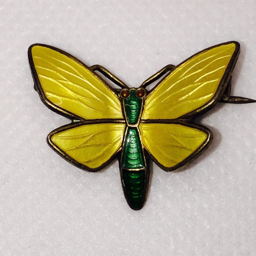 Einar Modahl 1930's Vintage Butterfly Brooch